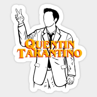 Quentin Tarantino Portrait Sticker